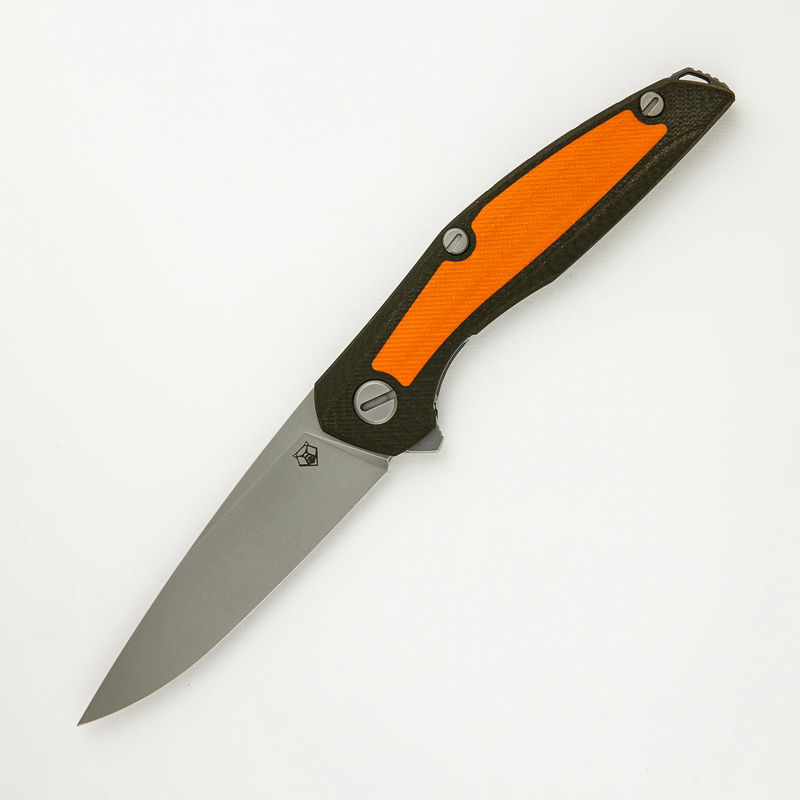 111 - Outdoor Special Edition - Vanax 37 Blade - Green/Orange G10 Handle - MRBS