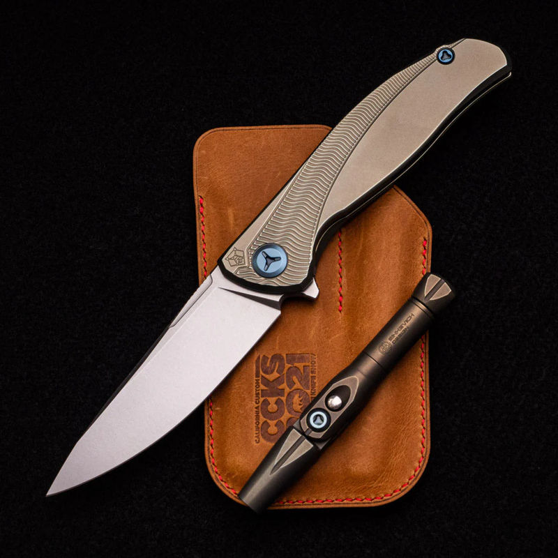 "Limited Edition" SINKEVICH “TOUCH” F95 – CCKS SET 2021 – M398 BLADE – TITANIUM HANDLE – MRBS