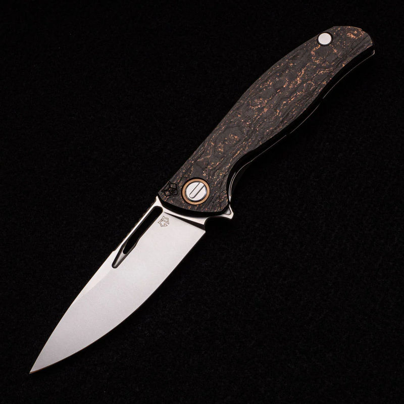 Custom Division Hati Bronze – Bronze Carbon Fiber Handle – S90V Blade – RBS