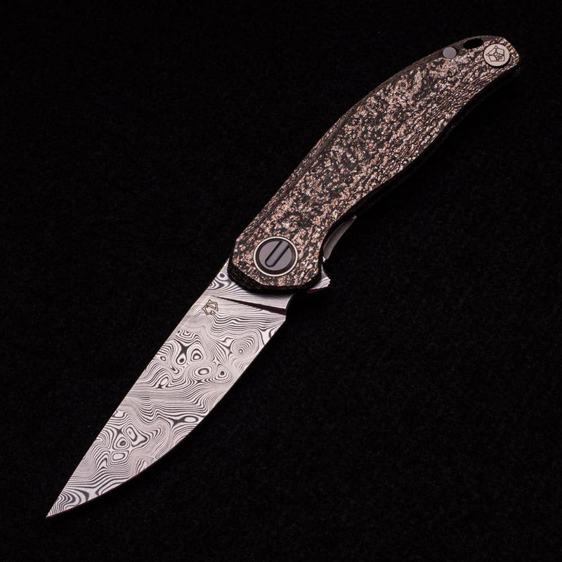 Custom Division Stellaris – CarboTi Handle – Damasteel Blade – SRRBS