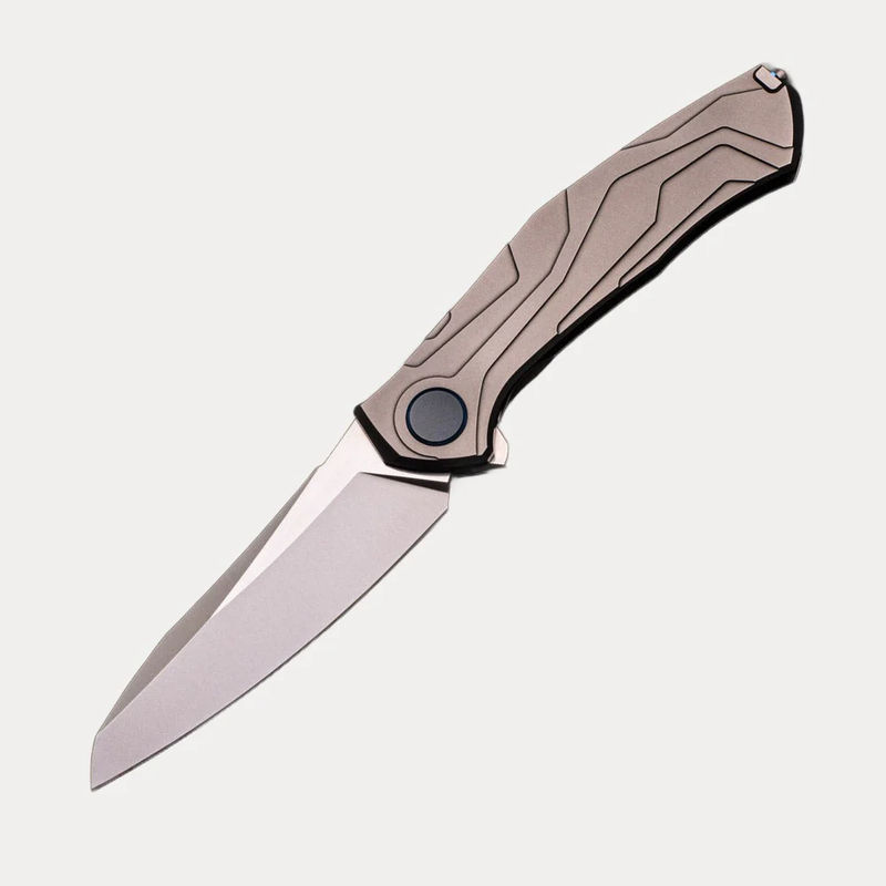 "Limited Edition" KAMI FLIPPER – S110V BLADE – TITANIUM HANDLE – MRBS (SINKEVICH DESIGN)