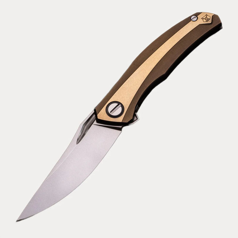 Quantum – Bronze Titanium Handle – M398 Blade – MRBS