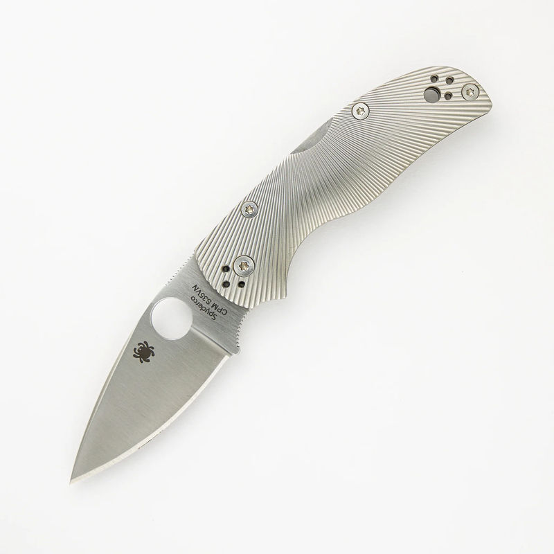 Native 5 - Fluted Titanium Handle - CPM S35VN Blade
