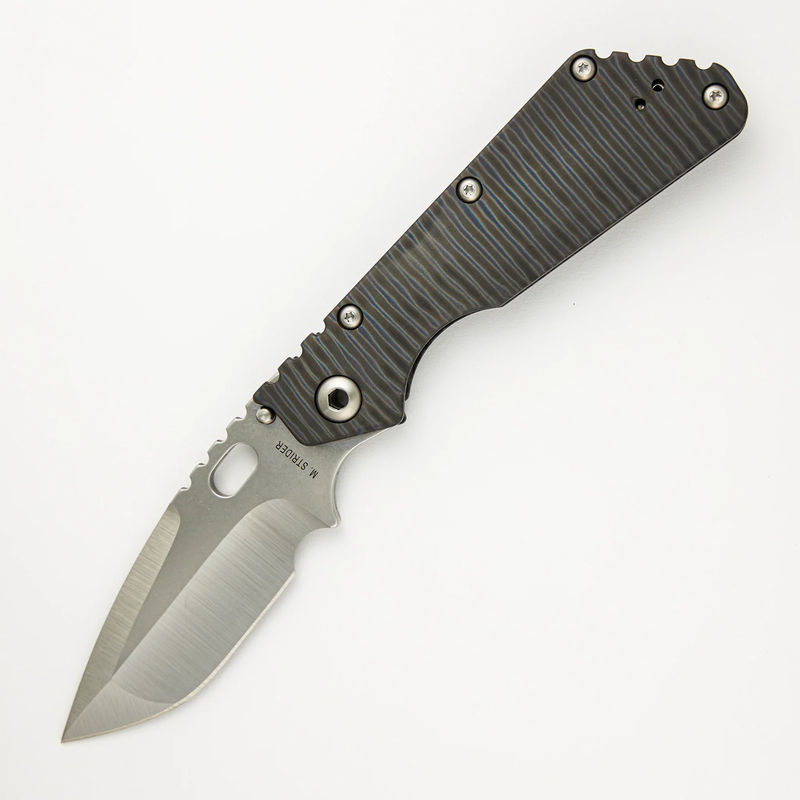 SMF XL - MagnaCut Blade - Flamed Titanium Handle