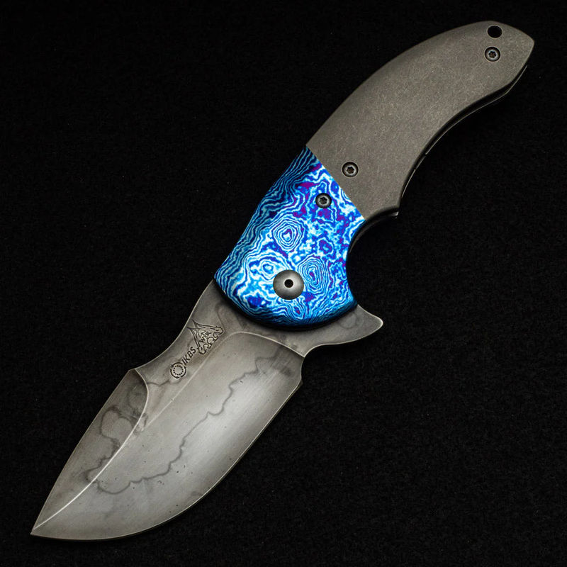 SKF Timascus Bolstered Liner Lock