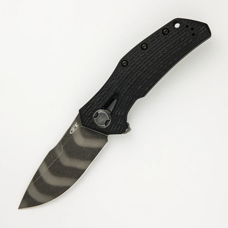 0308BLKTS W/ Steel Flame Skull Clip