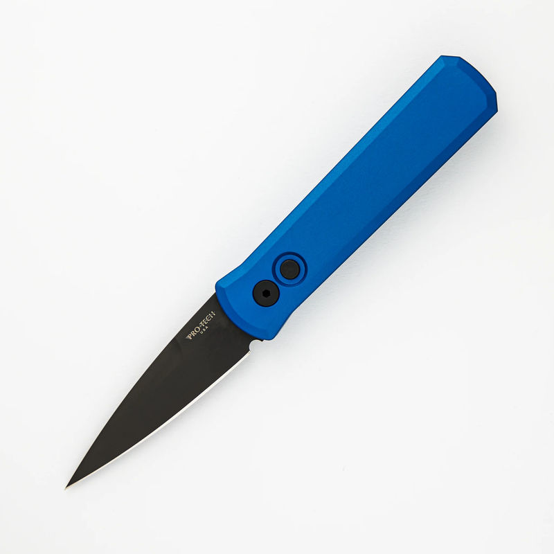 Godson – Dark Blue Handle – Black 154CM Blade 721-BLUE