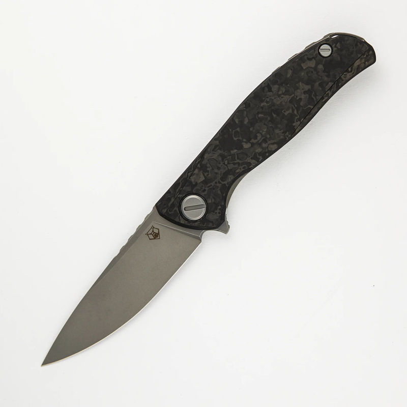 Hati Gen 3 - M390 Blade - Titanium / Black TechnoCarbo Handle - MRBS