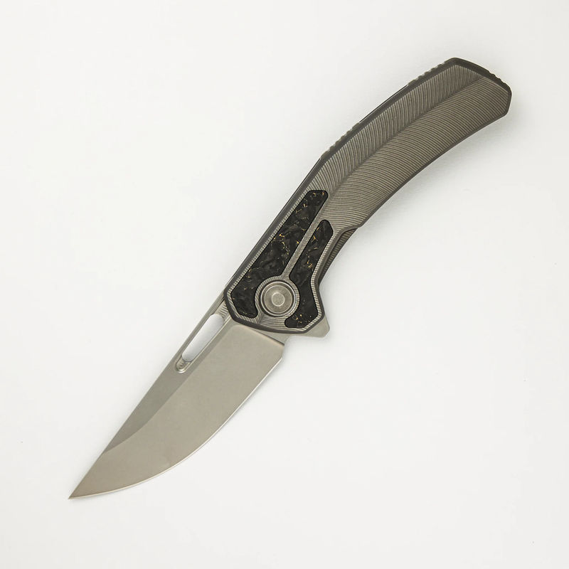Archer - Titanium/Bronze TechnoCarbo Textured Handle - MagnaCut Blade