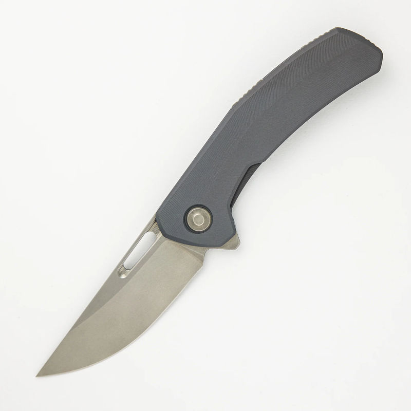 Archer - Darkened Titanium Textured Handle - MagnaCut Blade