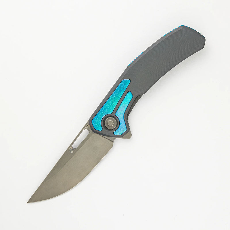 Archer - Titanium/Crystalized Ti Textured Handle - MagnaCut Blade