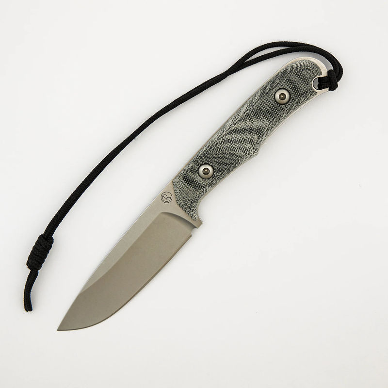 Backpacker - Black Canvas Micarta - CPM MagnaCut Blade