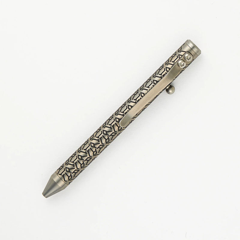 Cptn Axel G2 TiBolt Pen – Titanium “Tuxedo” R1P