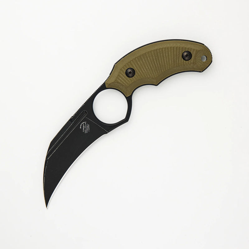 HARPY – DARK STONEWASH – OD GREEN G10 HANDLE