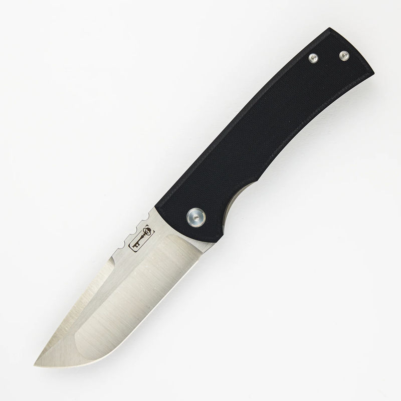 Redencion 229 Kickstop – Drop Point M390 Blade – Black G10 Handle