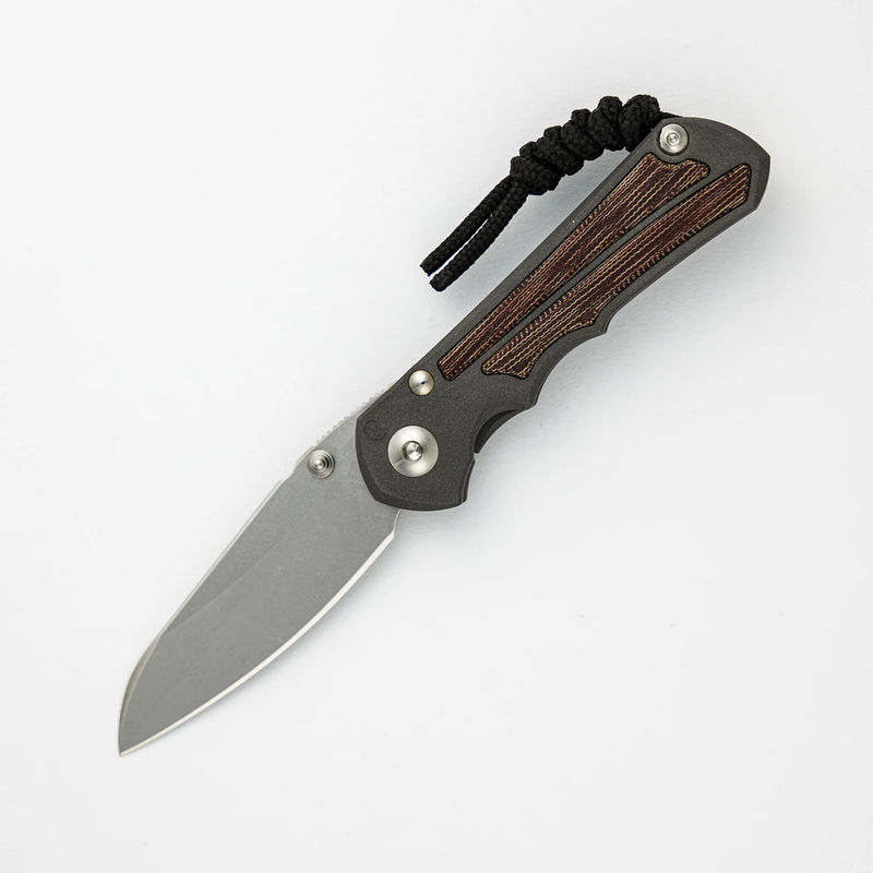 Small Inkosi - Natural Canvas Micarta Inlays - Insingo CPM MagnaCut Blade