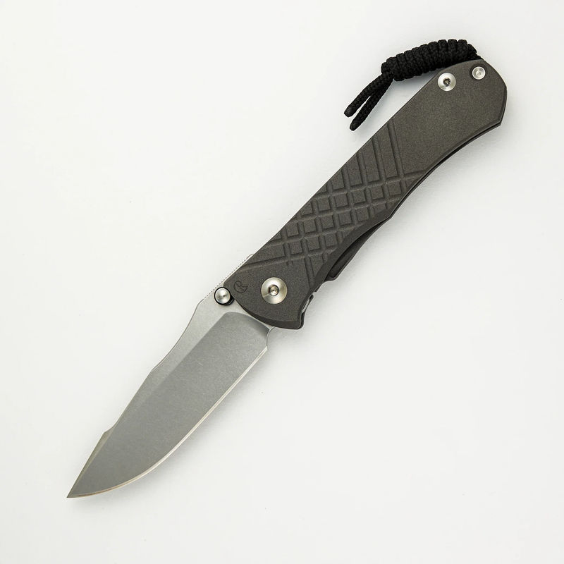 Umnumzaan - Drop Point CPM MagnaCut Blade - Titanium Handle