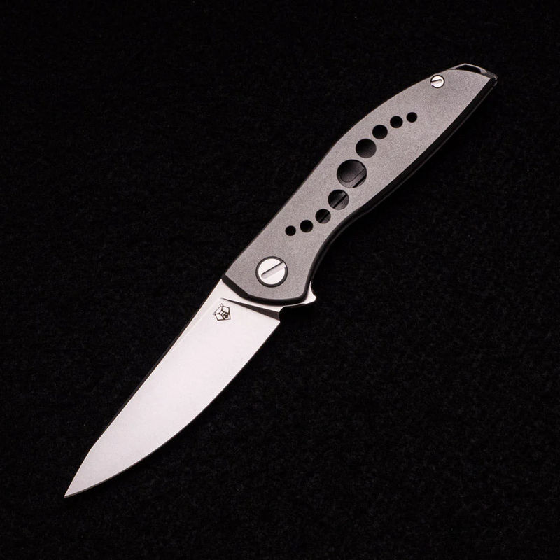 SHIROGOROV KNIVES - WR BLADEWORKS “HYDRONIAN” NEON – M390 BLADE – TITANIUM HANDLE – MRBS