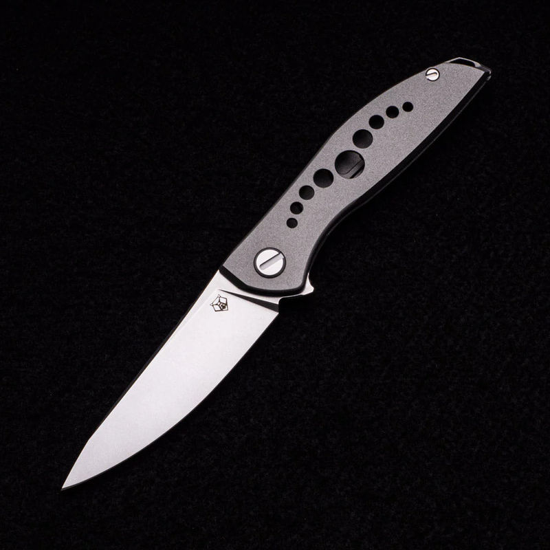 SHIROGOROV KNIVES - WR BLADEWORKS “HYDRONIAN” NEON – M390 BLADE – TITANIUM HANDLE – MRBS