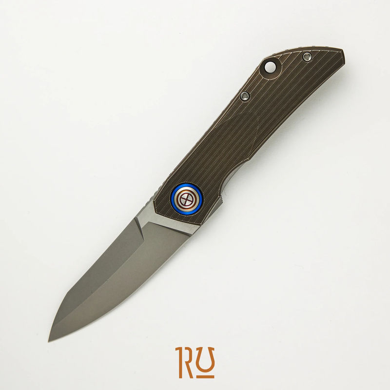 "Limited Edition" Fat Strip - MagnaCut Blade - Titanium Handle - MRBS (Sinkevich Design) - Completed