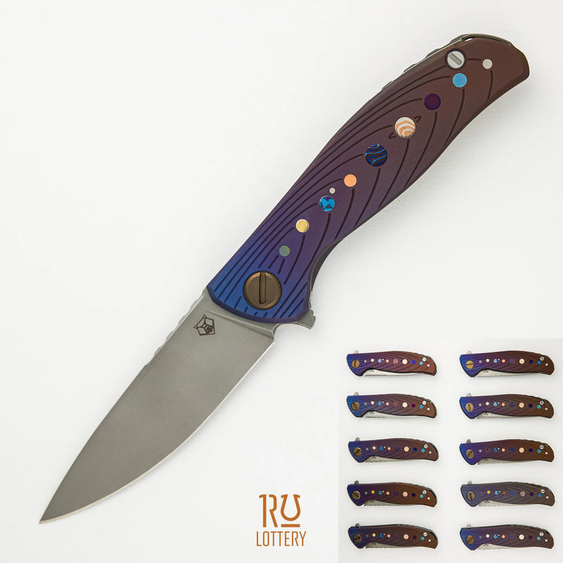Shirogorov Knives / Igor Oleinikov F95 "Solar System" - Completed