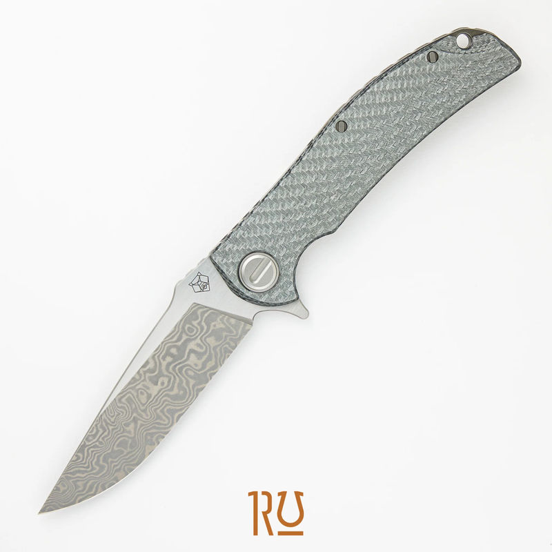 "Limited Edition" Arctic Overkill - ZDI-VG Blade - Titanium/Alutex Handle - SRRBS (RJ Martin Design)