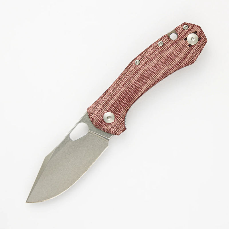 Atelier - Red Canvas Micarta