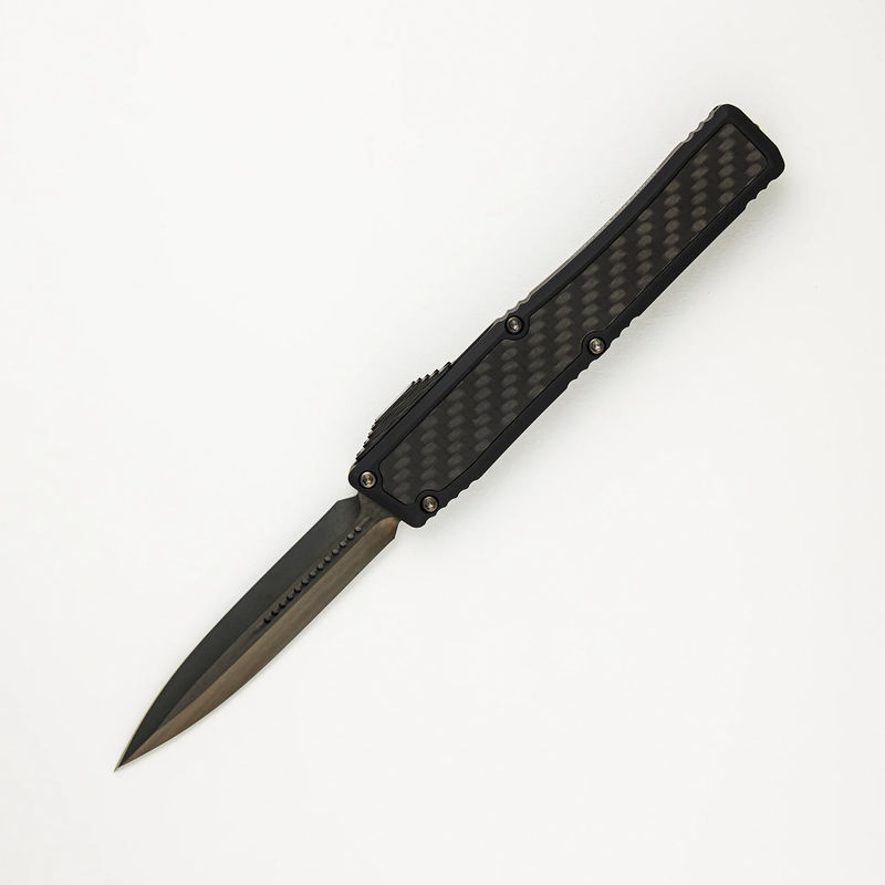 Custom NYX - D/E High Sheen DLC - Aluminum/Carbon Fiber Handle - S/N 016