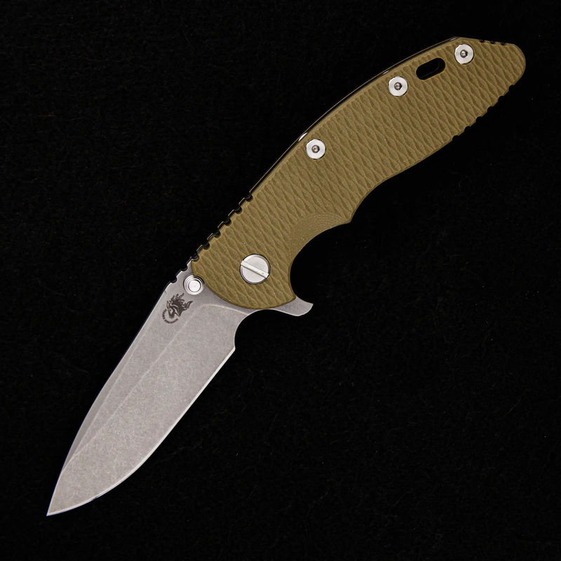 XM-18 3.5″ – S45VN Spearpoint Blade – Tri-Way – Battle Bronze – OD Green G10