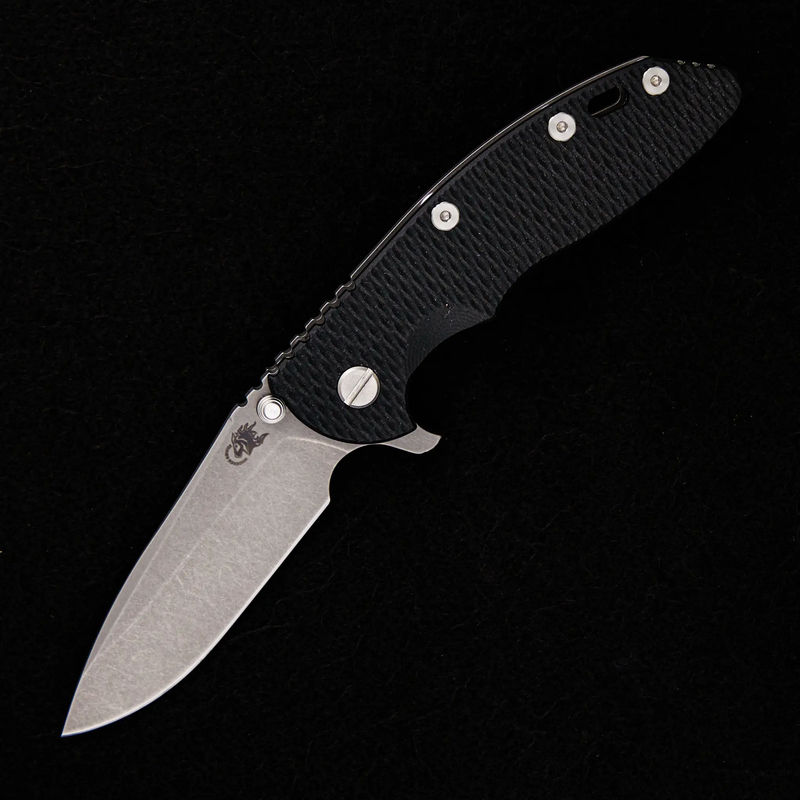XM-18 3.5″ – S45VN Spearpoint Blade – Tri-Way – Working Finish – Black G10