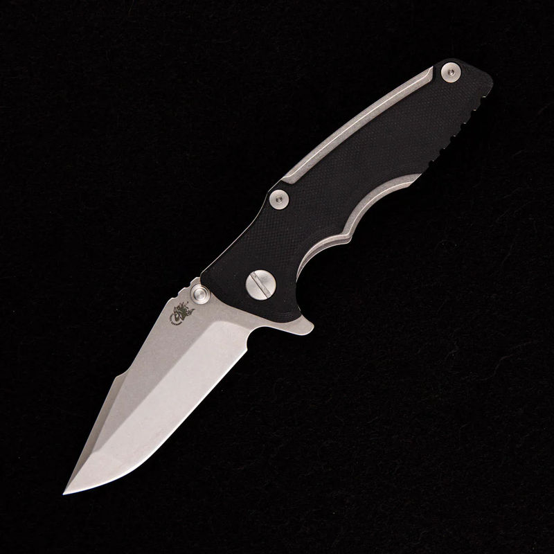 Eklipse 3.0″ – Harpoon Spanto CPM 20CV – Tri-Way – Stonewash – Black G10