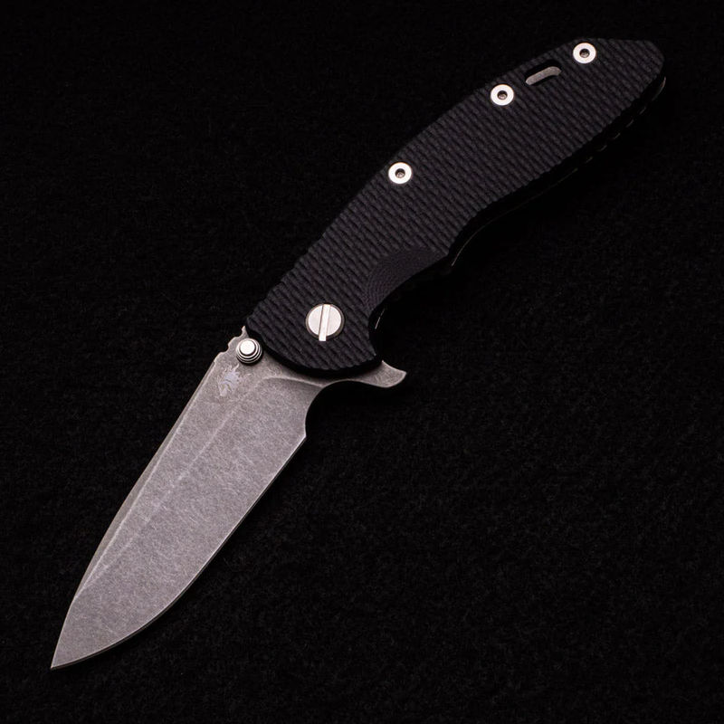 XM-18 3.5″ – S45VN Spearpoint – Tri-Way – Working Finish – Black G10