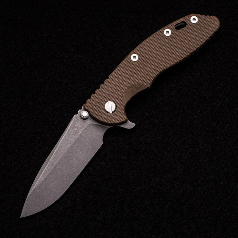 XM-18 3.5″ – S45VN Spearpoint – Tri-Way – Working Finish – FDE G10
