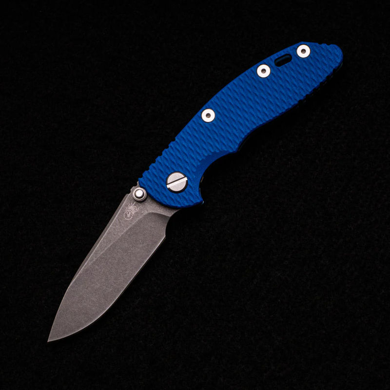 XM-18 3.0″ – Slicer CPM 20CV – Non Flipper – Tri-Way – Battle Blue – Blue G10