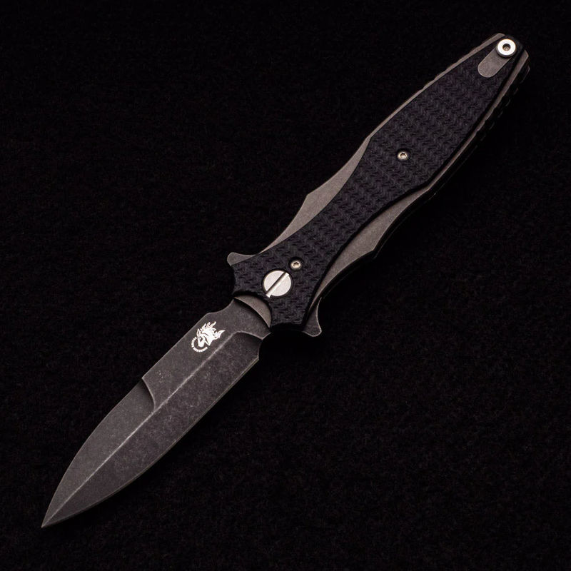 Maximus – CPM 20CV Bayonet Grind – Tri-Way – Battle Black – Black G10