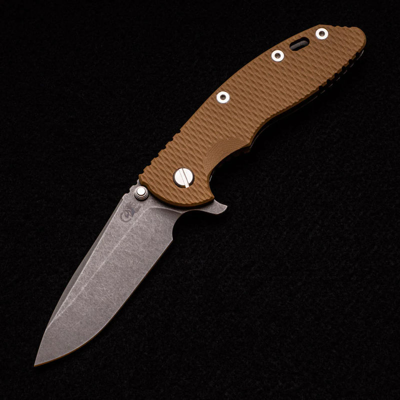 XM-18 3.5″ – S45VN Spearpoint – Tri-Way – Working Finish – Coyote G10