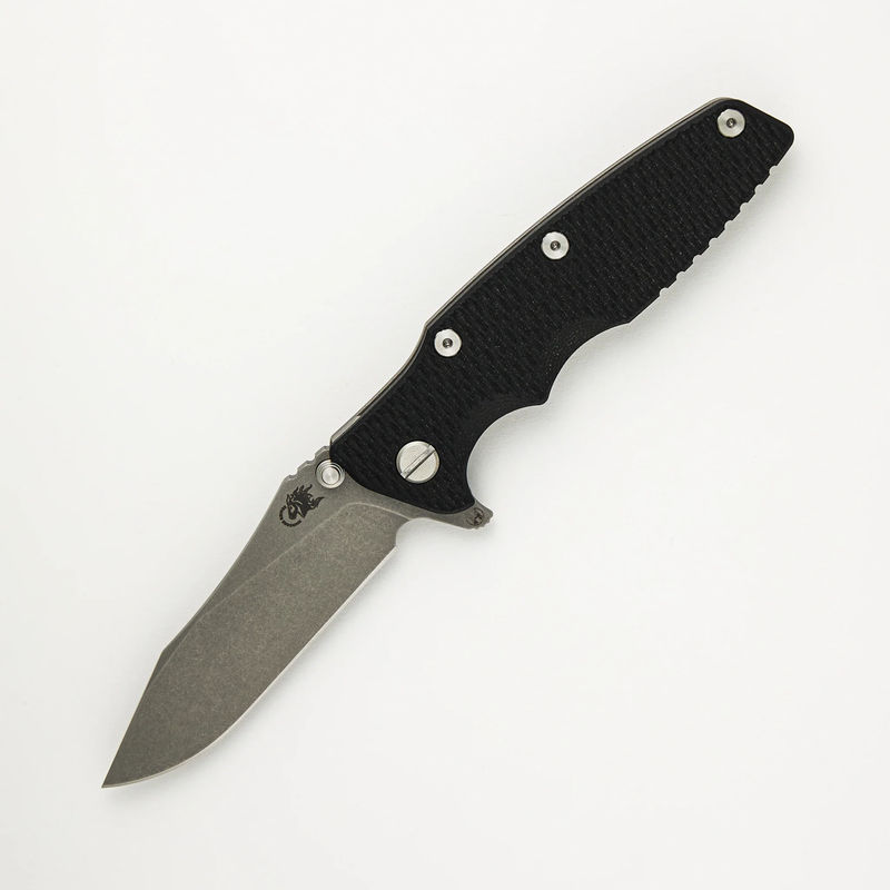 Eklipse 3.5" - Slicer S45VN Blade - Hollow Grind - Tri-Way - Working Finish - Black G10