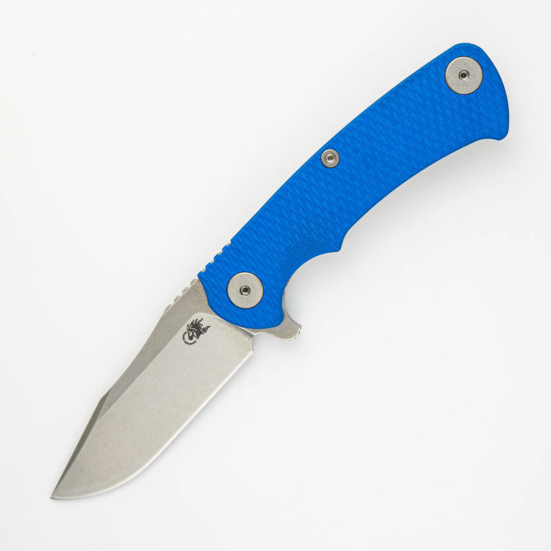 Project X - S45VN - Clip Point - Tri-Way - Stonewash - Blue G10