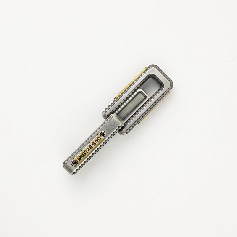 X-Lock 2.0 Fidget Slider - Spy Wars Series - Stainless Steel/Brass