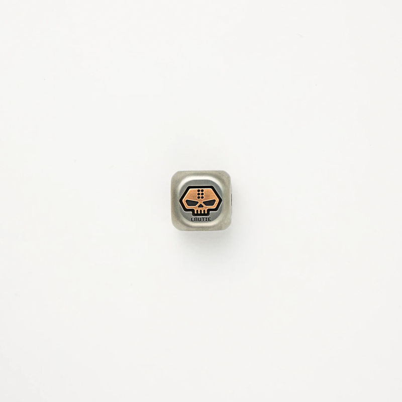 Warrior Monk Metal Dice - 2099 Series - Stainless Steel/Cu