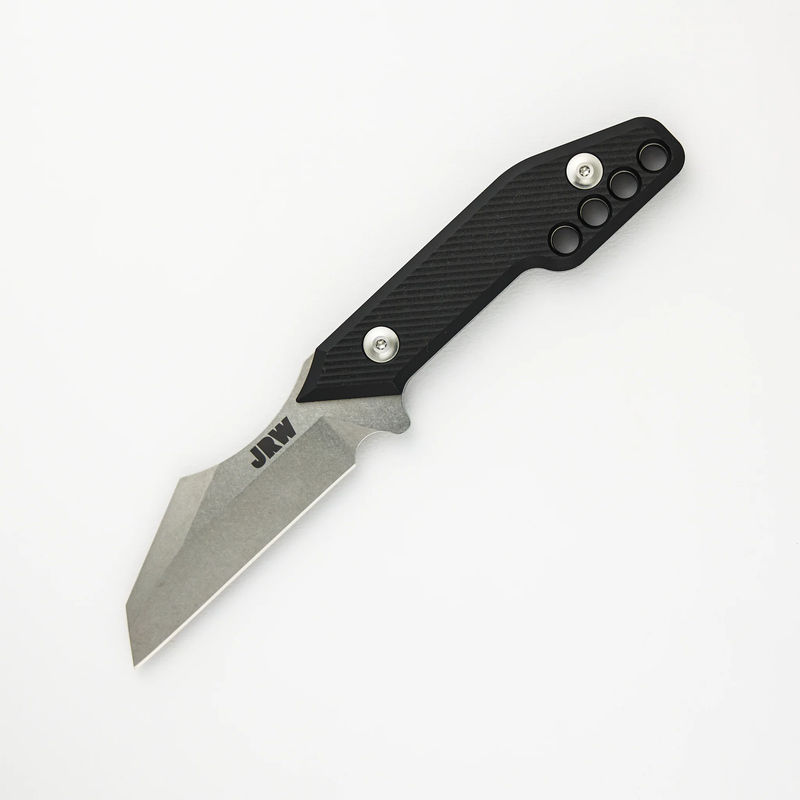 Traitor Fixed Blade - Wharncliffe - Black Richlite