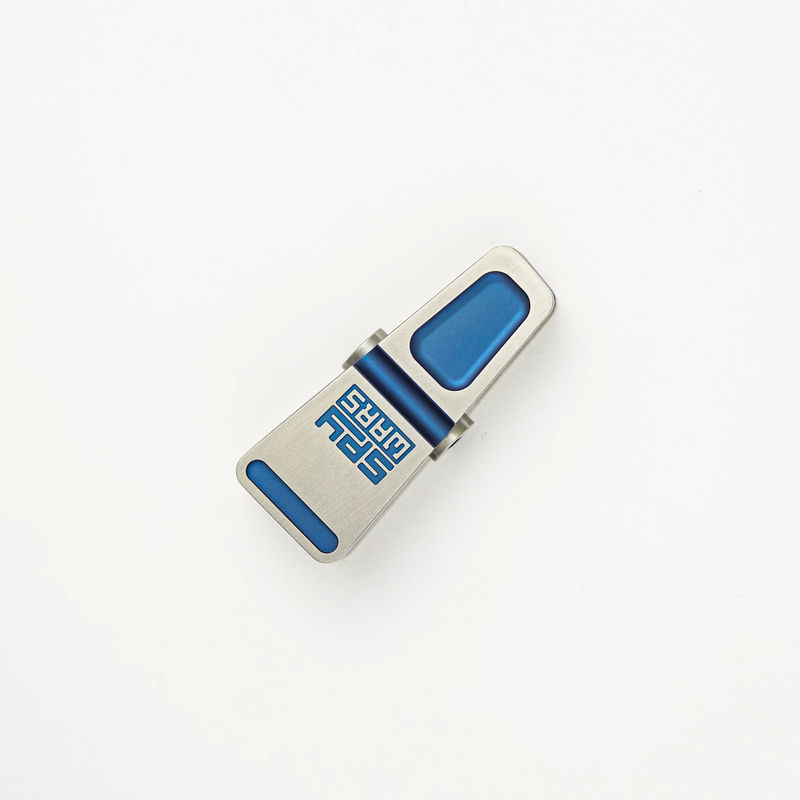 Crocbeats Clicker - Magnetic Fidget Toy - Spy Wars Series - Titanium Blue