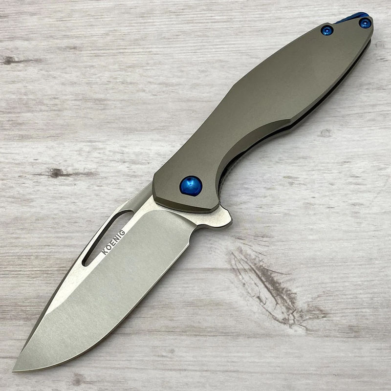 ARIUS - TITANIUM HANDLE - M390 BLADE