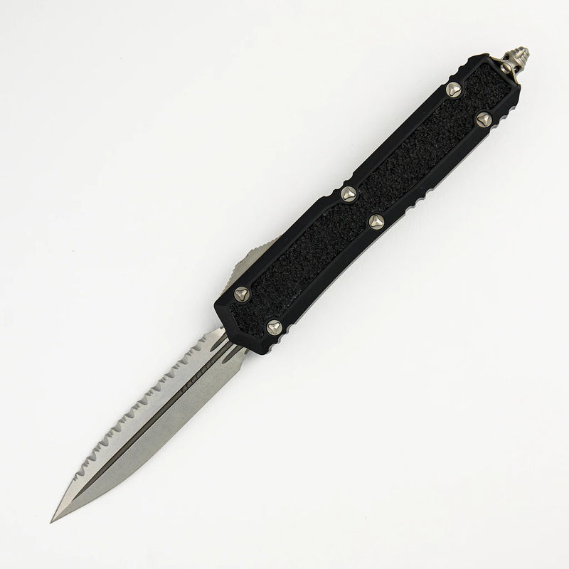 "Signature Series" Makora – D/E Stonewash Full Serrated – Nickel Boron Internals 206-12 S