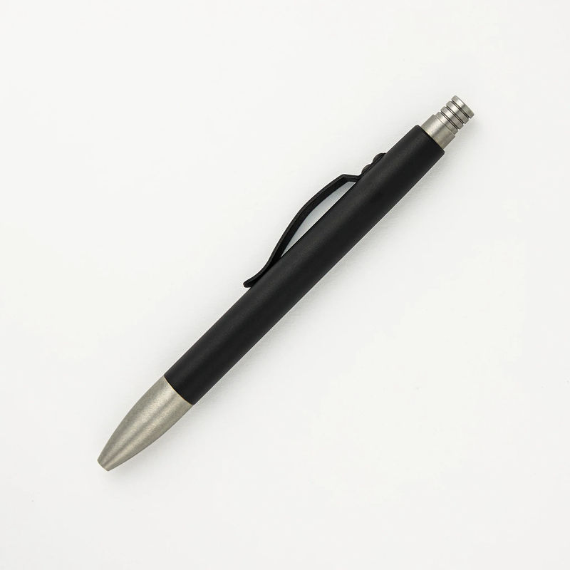 Analog Press Pen - Aluminum - Black