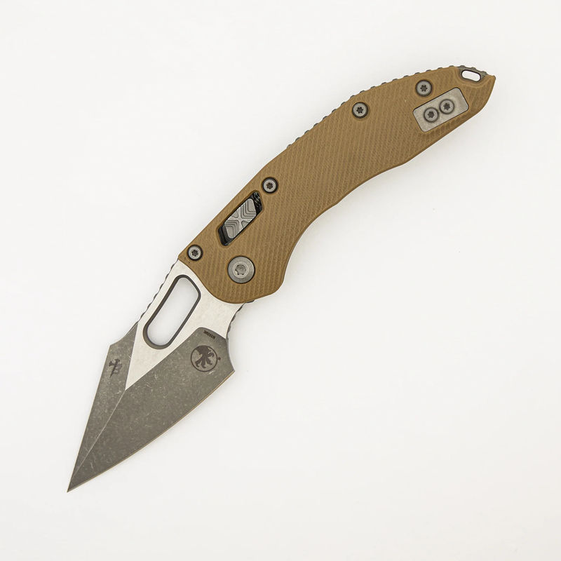 Stitch - RAM-LOK S/E Fluted G-10 Tan Apocalyptic Standard 169RL-10 APFLGTTA (Borka Blades Design)