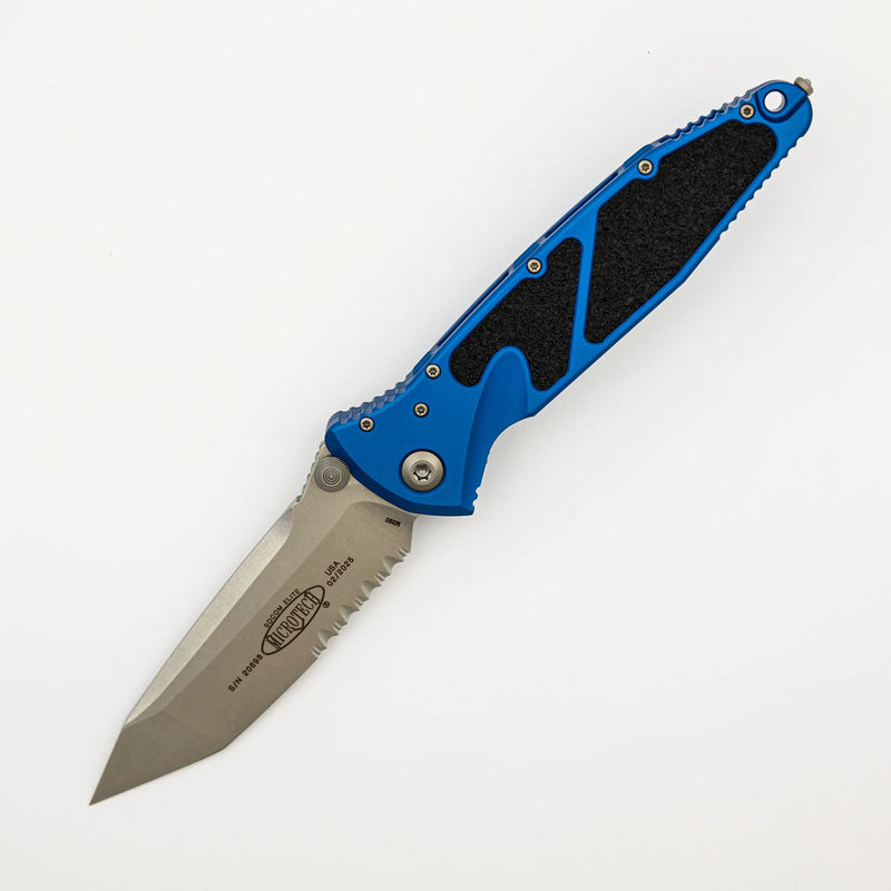 Socom Elite T/E Blue Stonewash Partial Serrated 161-11 BL