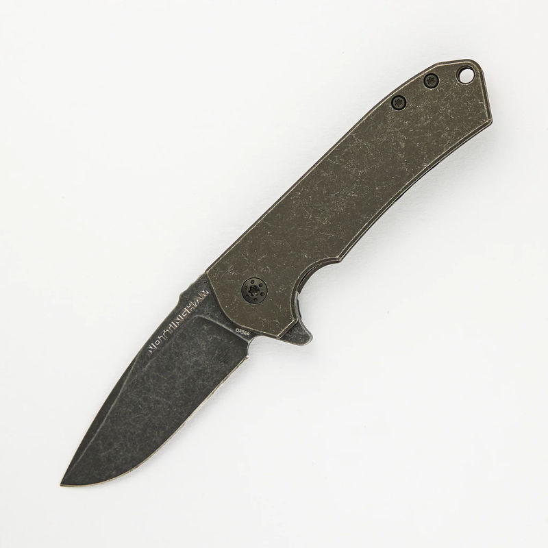 Ultra4 Folder - Titanium Handle - Field Edition - Blasted Tumbled