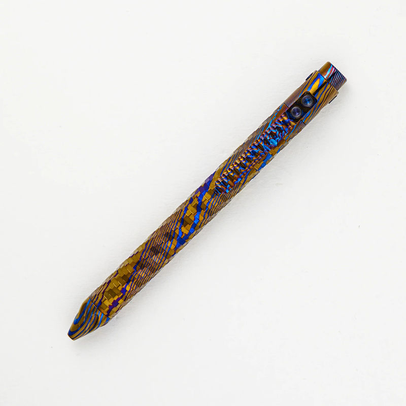 TiButton - MokuTi Parker Full Digital RH SL Full Build With Helix Tip Pen