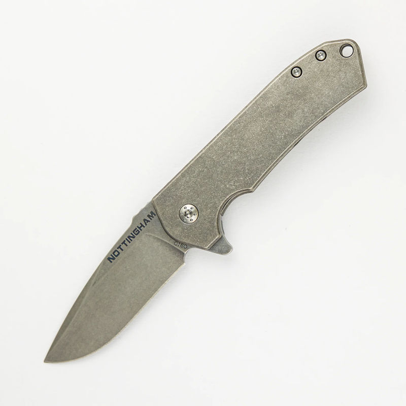 Ultra4 Folder - Titanium Handle - Standard - Tumbled